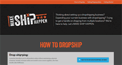 Desktop Screenshot of makeshiphappen.com