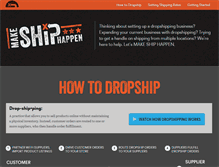 Tablet Screenshot of makeshiphappen.com